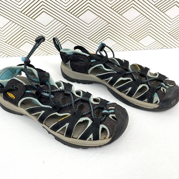 Keen Women's  Waterproof Active Sandal Light Blue Gray Size 7 - Picture 1 of 9